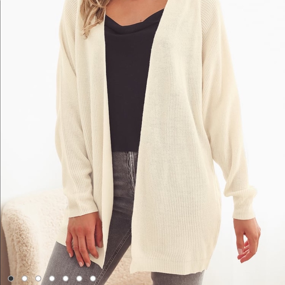 Cream Knit Cardigan!